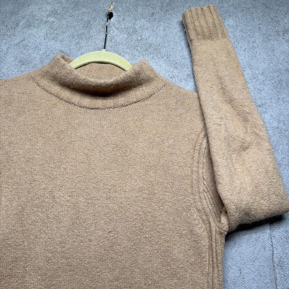 J.Crew Merino Wool Alpaca Blend Knit‎ Sweater Womens Medium Brown
